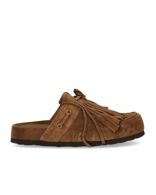 MISS OLIVIA Brown Iris Clog