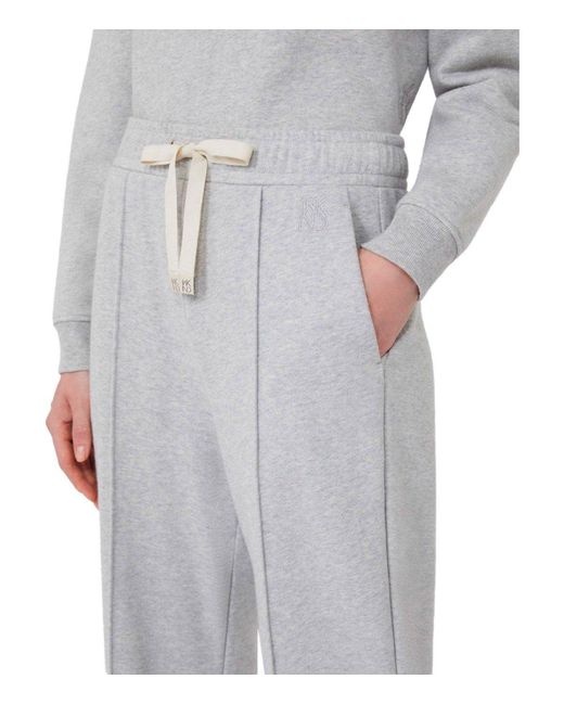 Weekend by Maxmara Gray Folk Pants
