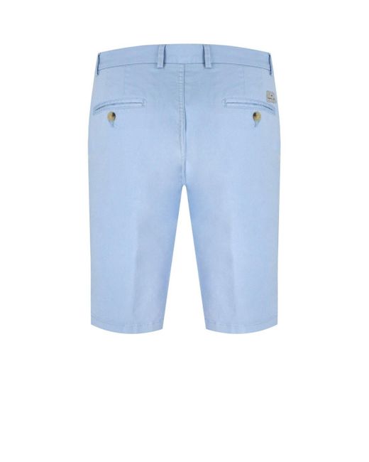 Manuel Ritz Blue Bermuda Shorts for men