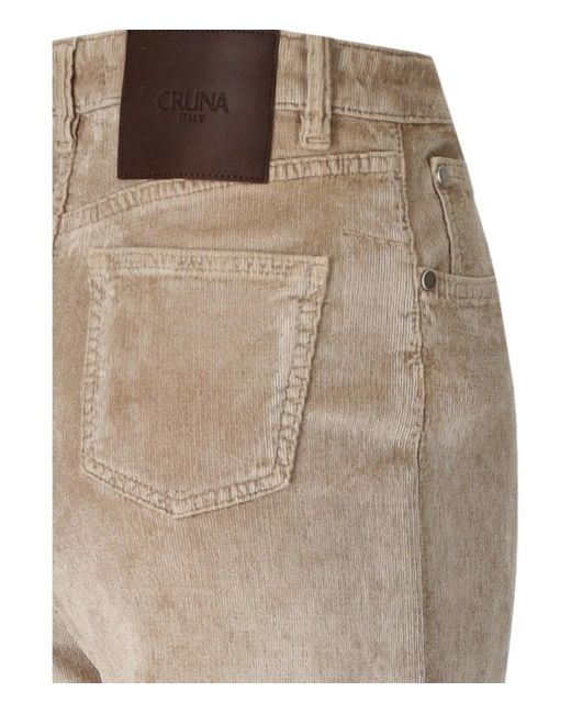 Cruna Taylor Nude Broek in het Natural