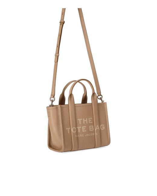 Marc Jacobs Natural The leather small tote camel handtasche