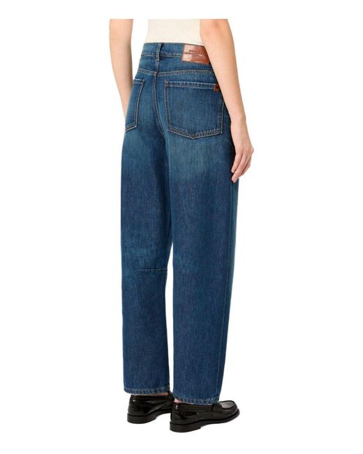 Weekend by Maxmara Blue Caduca Dark Jeans