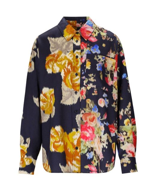 Essentiel Antwerp Jesper Blue Shirt