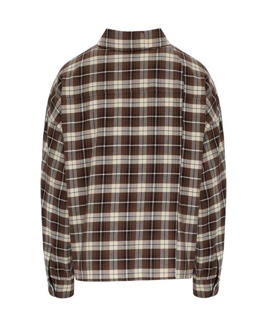 Weekend by Maxmara Brown Berlina Check Shirt