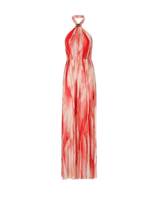Elisabetta Franchi Red Carpet Butter Passion Dress