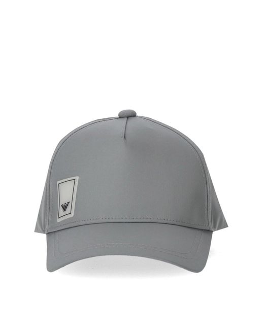 Cappello da baseball travel essential di Emporio Armani in Gray da Uomo