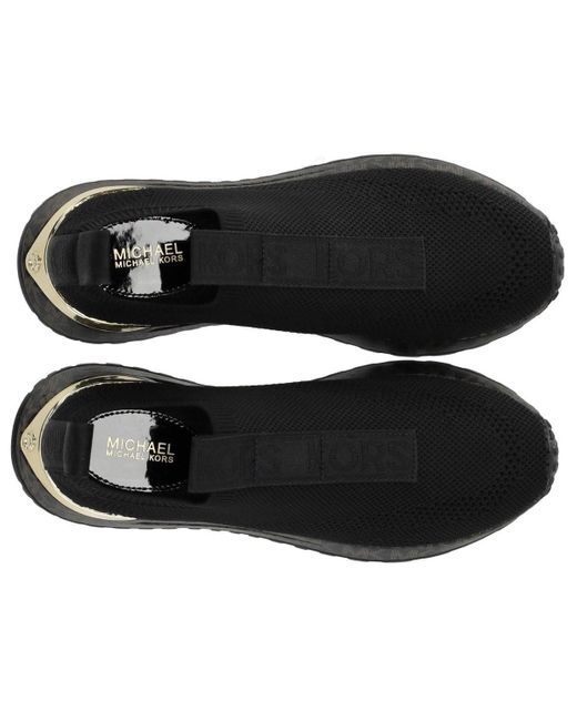 Michael Kors Black Bodie monogram zwart sneaker
