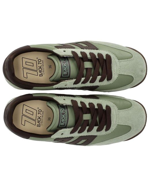 Back70 Green Jogger Salbeigrüner Sneaker