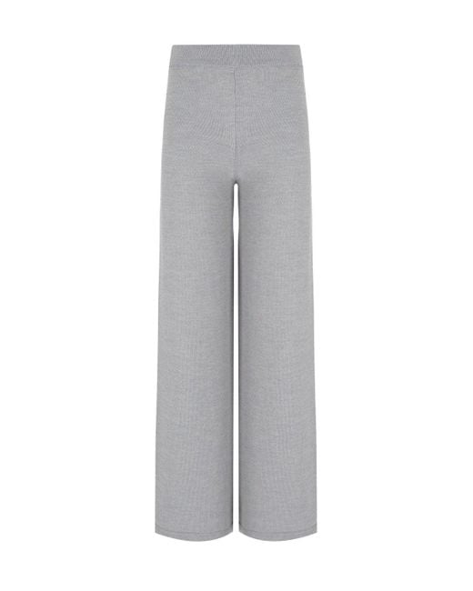 Max Mara Gray Hamburg Graue Strickhose