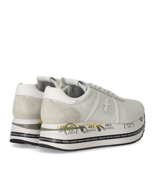 Sneaker beth 5603 di Premiata in White