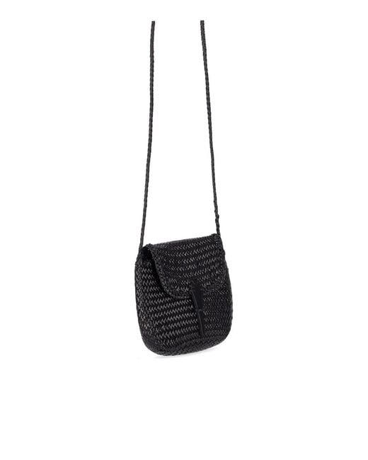 Borsa A Tracolla Mini City Nera di Dragon Diffusion in Black