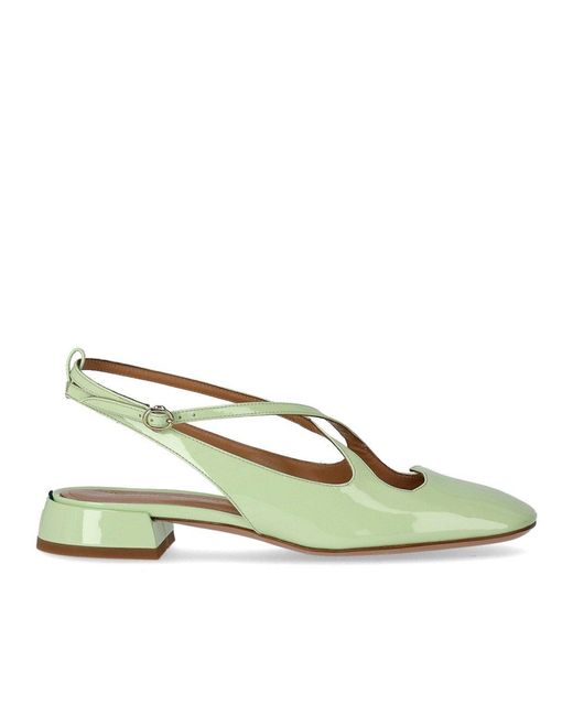 A.Bocca Green Two For Love Light Slingback Pump