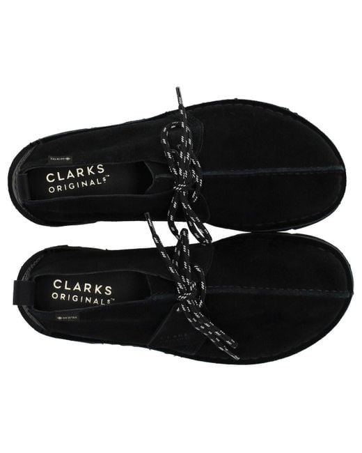 Clarks Desert Treck Gtx Black Ankle Boot for men