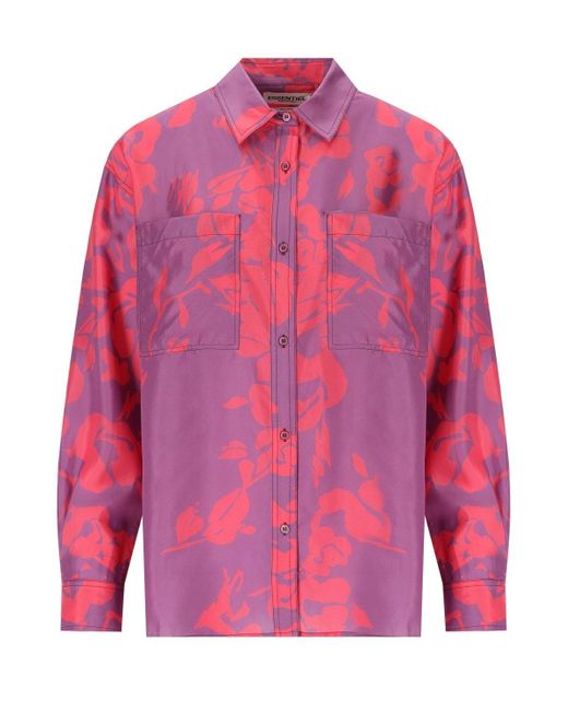 Essentiel Antwerp Pink Forgetmenot Fuchsia Shirt