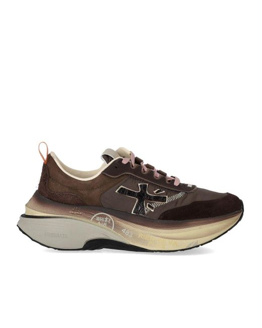 Premiata Brown Sneakers