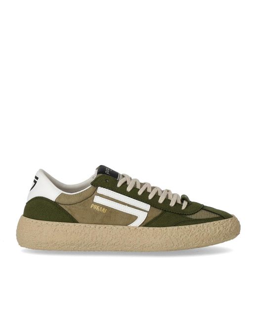 PURAAI Green 1.01 Vintage Military Sneaker for men