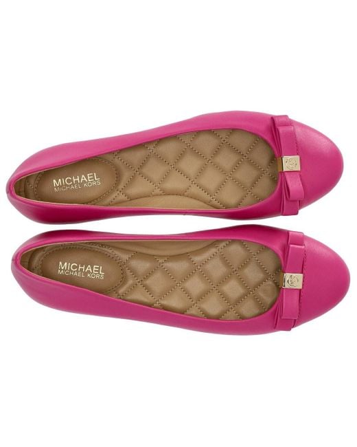 Michael kors online fulton flats purple