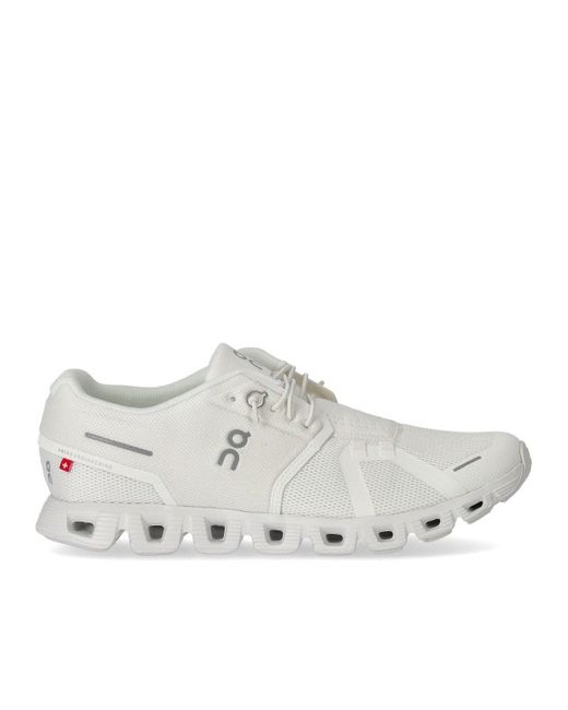 On Shoes Cloud 5 weisses sneaker in White für Herren