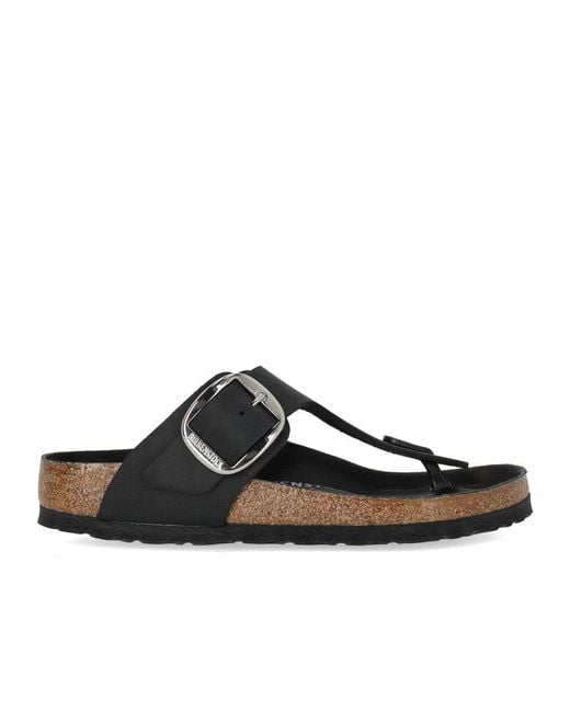 Birkenstock Brown Gizeh Big Buckle Thong Sandal