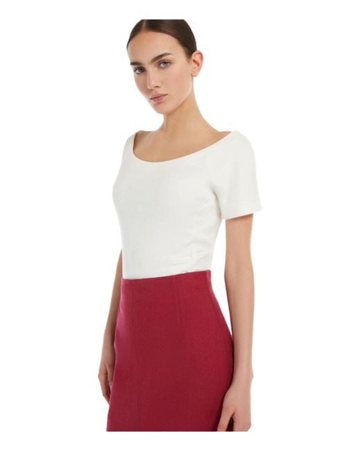 Top virtus Weekend by Maxmara de color White