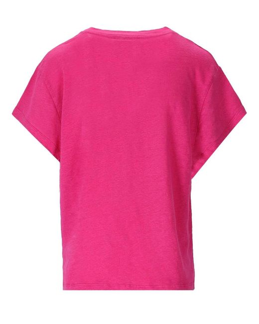 Essentiel Antwerp Pink Duplicar Fuchsia T-shirt