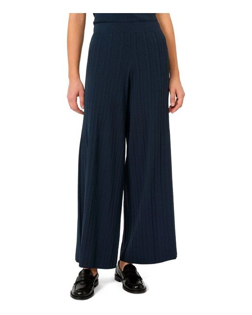 Weekend by Maxmara Blue Garza Trousers