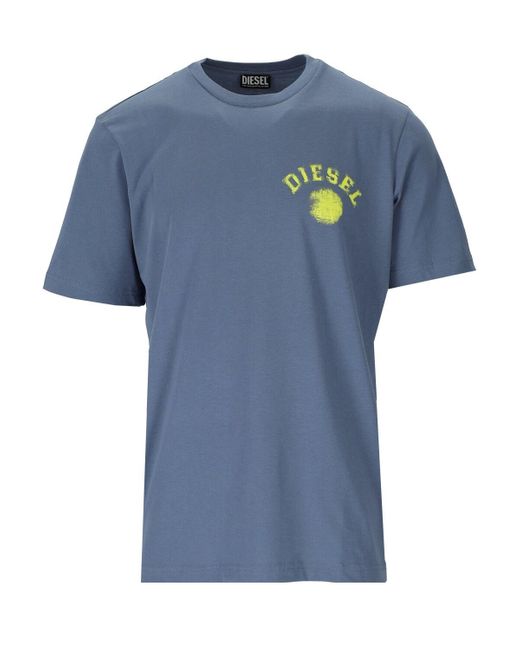 Camiseta t-just-k3 DIESEL de hombre de color Blue