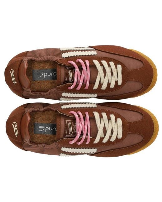 PURAAI 6.02 Panther Brownie Vintage Nylon Sneaker for men
