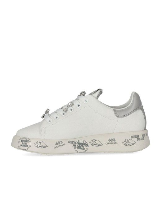 Premiata White Belle 7447 K Sneaker