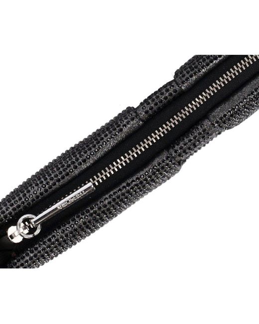 THEMOIRÈ Black Ebe Strass Shoulder Bag
