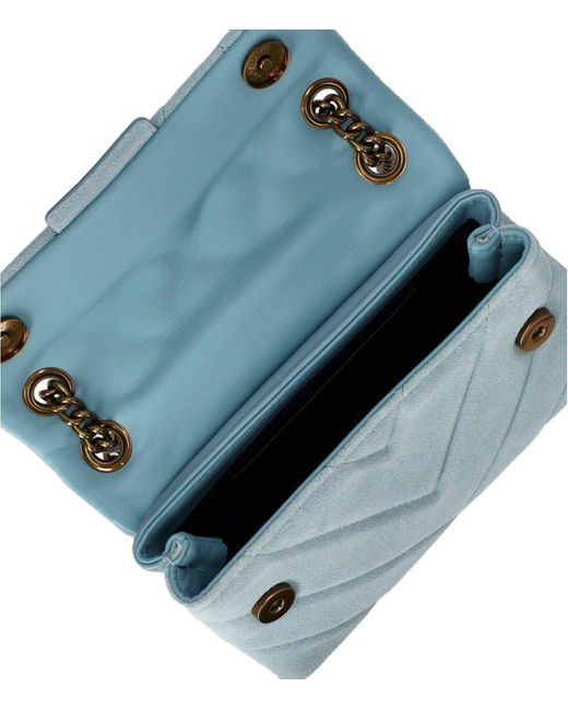 Kurt Geiger Blue Kensington Crossbody Bag