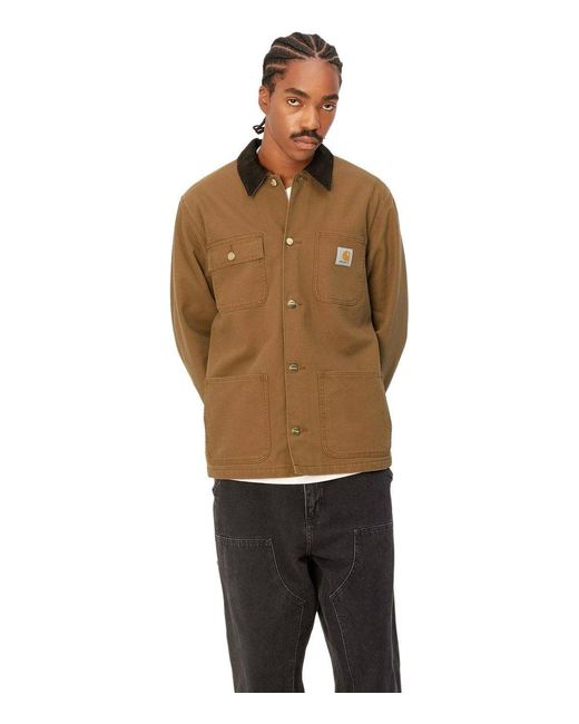 Carhartt Brown Michigan Summer Hamilton Jacket for men