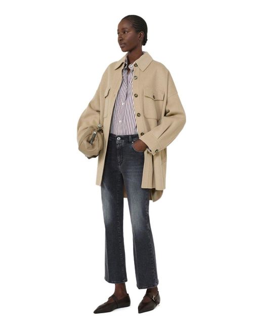 Weekend by Maxmara Natural Laser Camel Coat