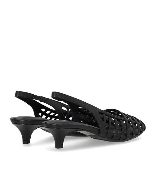 Ash Black Enji Slingback Pump