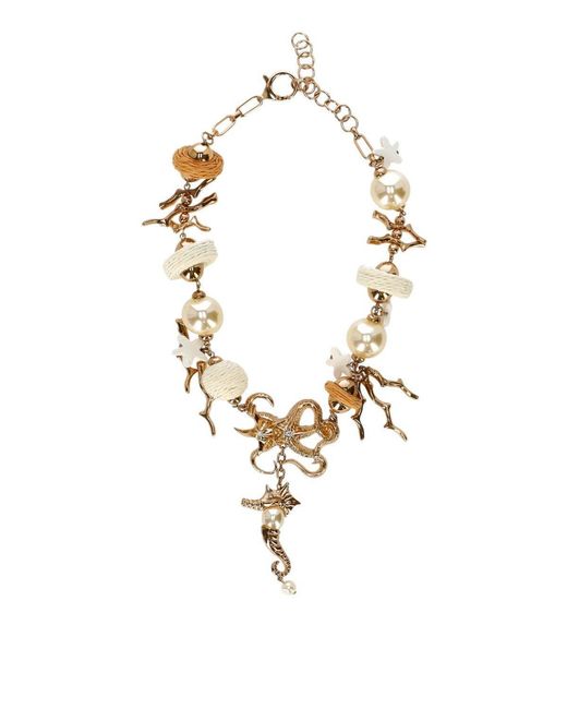 Weekend by Maxmara Metallic Lembi Necklace