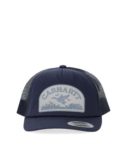 Carhartt Blue Take Off Trucker Cap for men