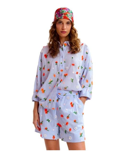 Essentiel Antwerp Blue Jimena Shirt