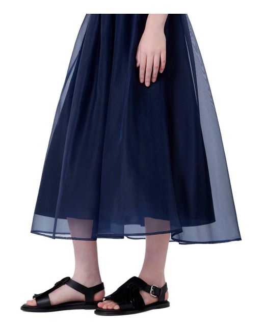 Weekend by Maxmara Blue Visino Skirt