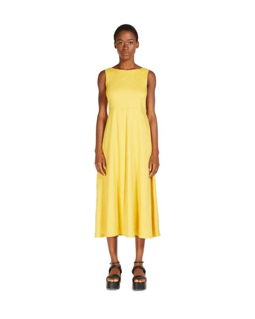 Theory yellow dress cheap