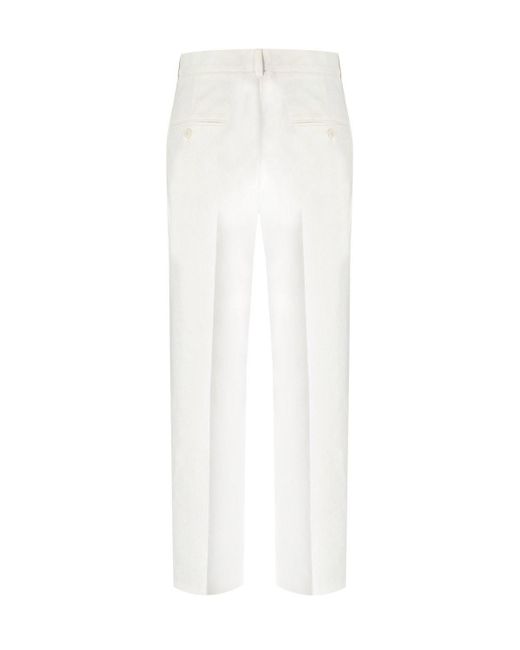 Weekend by Maxmara White Zircone Trousers