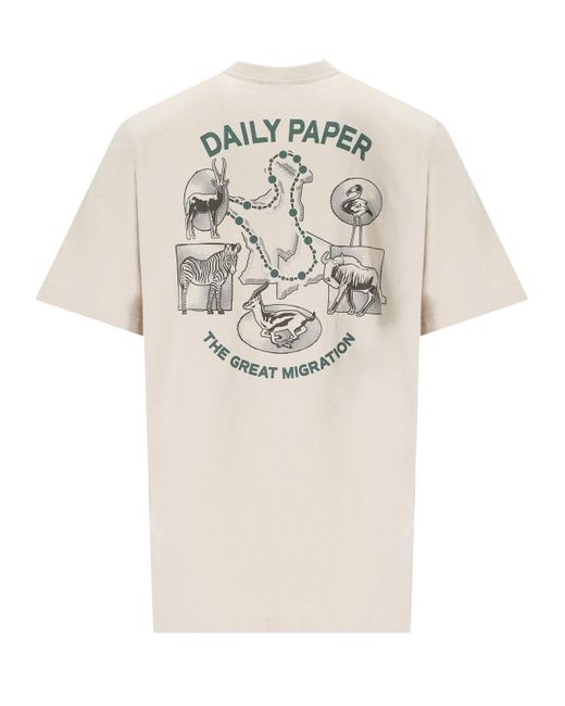 Daily Paper Migration t-shirt in White für Herren