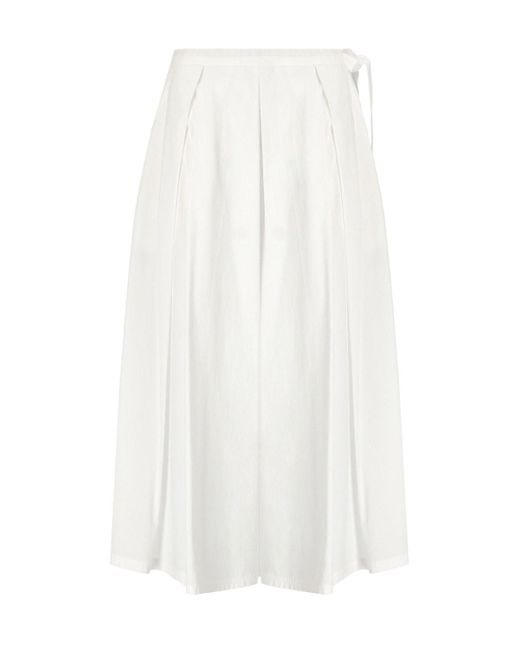 Weekend by Maxmara White Folk weisser midi-rock