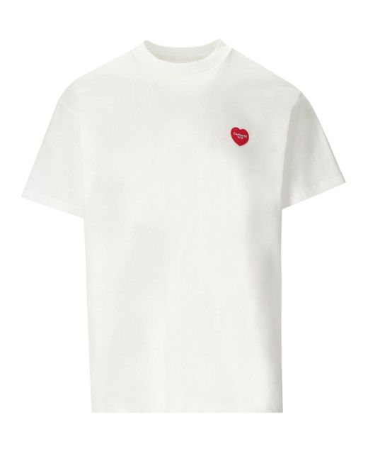 T-shirt s/s double heart blanc Carhartt WIP pour homme en coloris White