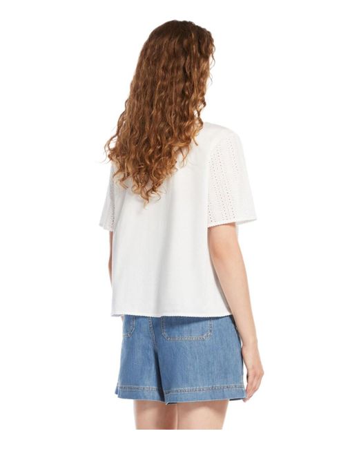 Weekend by Maxmara White Editta weisse bluse