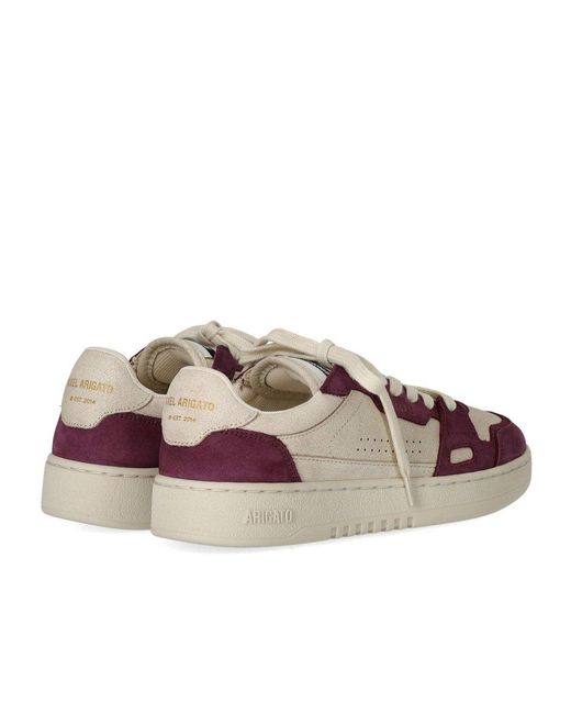 Axel Arigato Brown Dice Lo Burgundy Sneaker