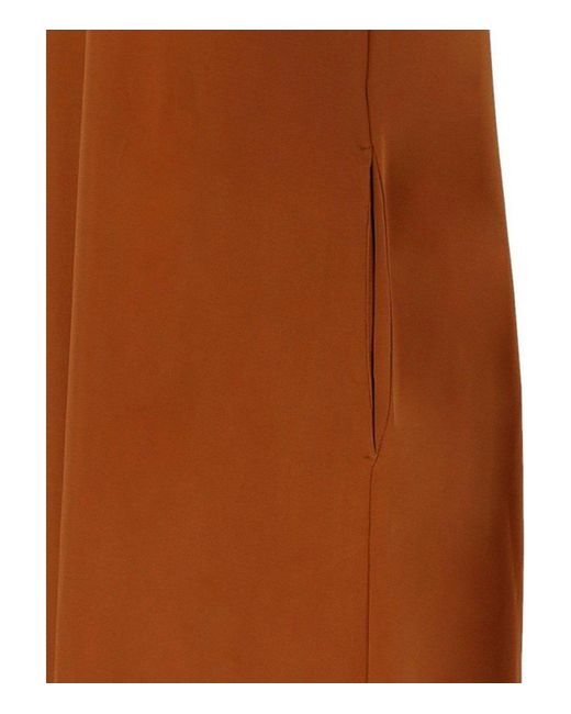 Max Mara Brown Bosso Rust Dress
