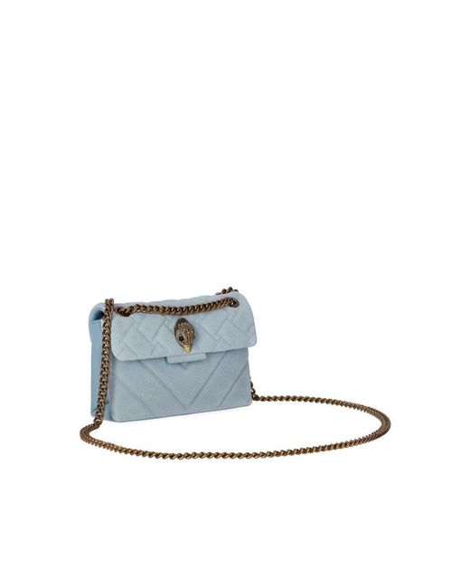 Kurt Geiger Blue Kensington Crossbody Bag