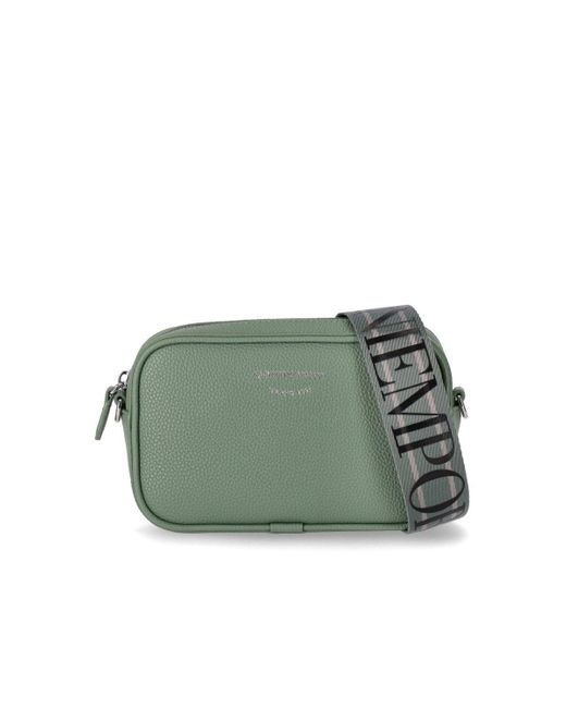 Emporio Armani Camera Bag Saliee Crossbody Bag in het Green
