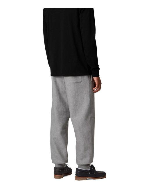 Carhartt Gray American Script Sweatpants for men