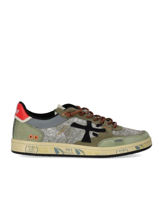 Premiata Green Bsktclay 7845 Sneaker for men